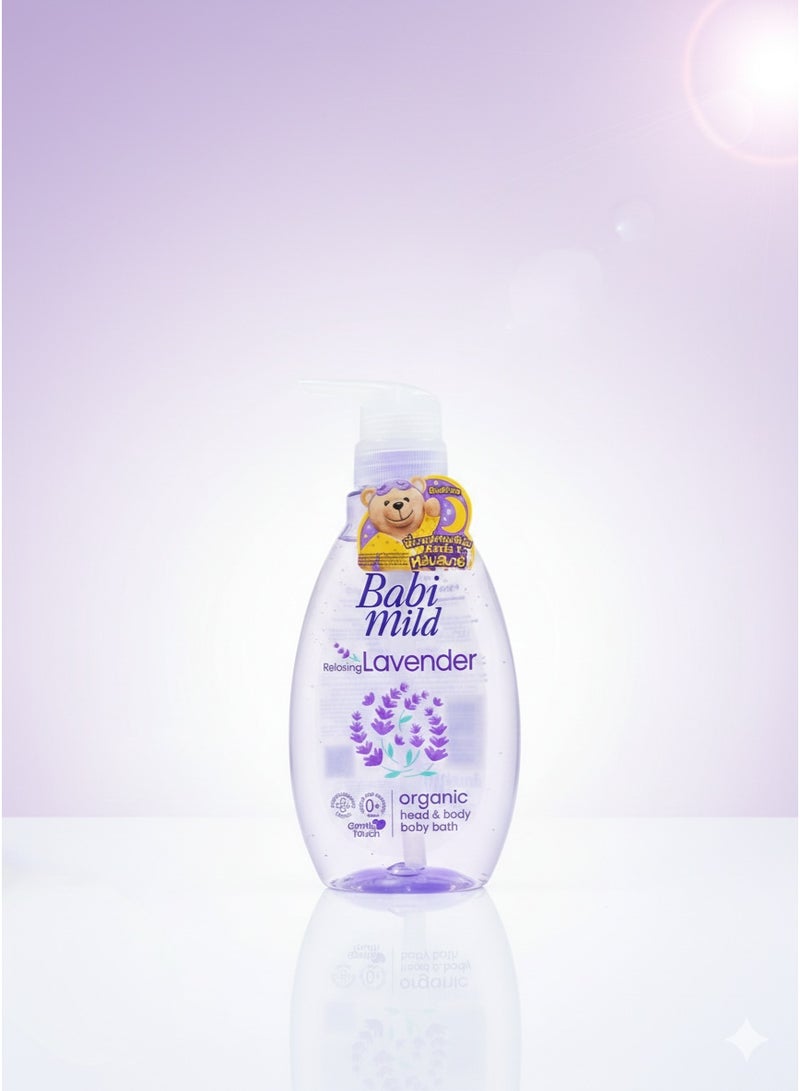 Babi Mild - Relaxing Lavender | Head & Body Baby Bath- 380ml